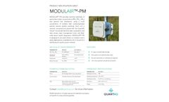 QuantAQ MODULAIR - Model PM - Air Quality Sensor Datasheet