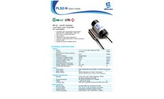 Ellenex - Model PLS2-N - Operated Low Power Level Transmitter for Liquid Media - Brochure