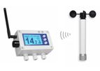 NAVIS - Model W410 - Wireless Anemometer with Alarm Outputs for Construction Sites and Industry