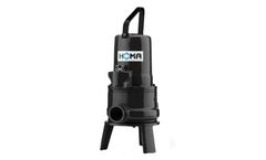 Homa - Model GRP Series - Innovative Submersible Pumps with Cutter System