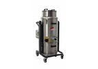 Delfin - Model AIREX 45 14V - Compact and Mobile Compressed Air Industrial Vacuum Cleaner