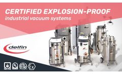 Widest Range of Globally Certified Explosion-Proof Vacuums - Video