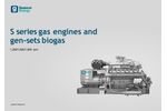 S Series Gas Engines and Gensets Biogas - Technical Information