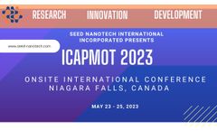Don`t Miss This Event! The ICAPMOT 2023 Conference | Seed NanoTech - Video