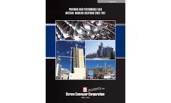 Screw Conveyor Corporation Capability - Brochure