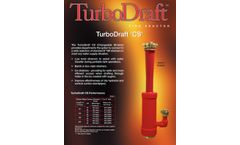 TurboDraft - Model TD500CS - Changeable Strainer - Brochure