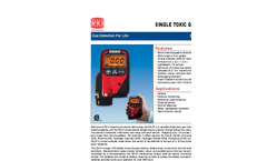 Model SC-01 - Single Toxic Gas Monitor- Brochure