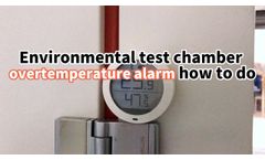 Constant Temperature And Humidity Test Chamber Appears Over-Temperature Alarm How To Do? - Video