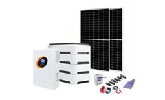 Jinsdon - 5KW to 30KW Solar System with Stackable LifePO4 Battery Bank