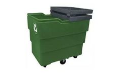 Fibertech - Model RC38 - Commercial Recycling Carts & Bins