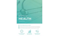 Airgloss for Health Industry  - Brochure