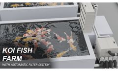 Fish Farm | Fully Automatic Filter Systems | Rotary Drum Filter (RDF) + Trickle - Video