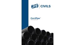 JFC CorriPipe - Twinwall Drainage Pipe Brochure