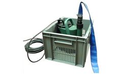AES - Model 400M - Flood Box with Automatic Drainage Pump, Crate and Layflat Hose