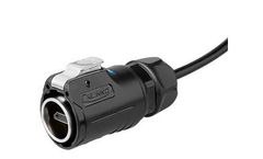 Club Linko - Model LP-24-HDMI - Plastic + Metal Circular Four-Hole Waterproof Aviation Plug Data Connector