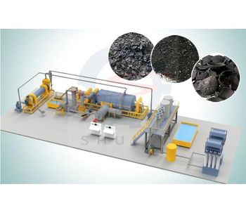 Shuliy - Model SL - Charcoal Carbonization Furnace - Biomass Charcoal Making Machine
