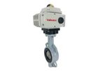 Valworx - Model 567027C - 2Inch Electric Actuated Butterfly Valve, Wafer, EPDM, 24 VDC