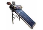 Qiruite - Model CPHS-58 - 150L-360L Compact Pre-Heated Coil Pressurized All Stainless Steel Solar Water Heater