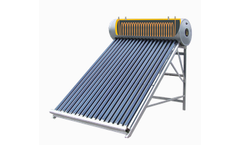 Qiruite - Model CPH - Pre-Heated Pressurized Solar Water Heater with Copper Coil