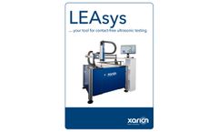 XARION LEAsys - Non-Destructive Inspection Lab System - Brochure