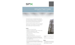 Anhydro - Flash Coolers - Brochure
