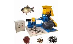 Working Principle of Dry Type Fish Feed Extruder Machine