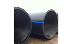 ERIKEKE - Model HDPE Pipe - PE100 Large Diameter Polyethylene Pipe High Efficiency Hdpe Pipe For Water Supply and Drainage HDPE Pipe
