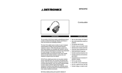Catalytic Combustible Gas (CGS) Detector - Specification Brochure