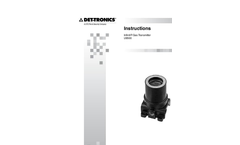 Infiniti Gas Transmitter U9500 Instructions Manual