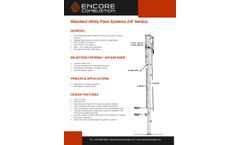 Encore Combustion - Model UF Series - Standard Utility Flare Systems - Brochure