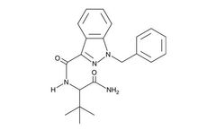 MJN - Model ADB-BINACA -CAS 1185282-27-2 - N-[1-(Aminocarbonyl)-2,2-Dimethylpropyl]-1-(Phenylmethyl)-1H-Indazole-3-Carboxamide