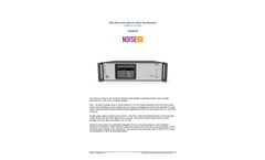 NoiseXT - Model LNS-18 - Ultra Low Noise Synthesizer - Brochure
