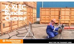 X-XLTC Pipe Cleaning Setup - Peinemann Equipment - Video
