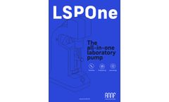 AMF LSPone - Laboratory Syringe Pump -  Brochure