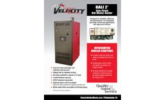 Velocity - Model Bali 2 Series (BWF) - Residential Boilers - Brochure