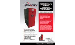 Velocity - Model Phantom-X ???C??? 399C-800C - Commercial Boilers - Brochure
