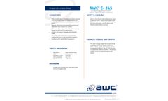 AWC - Model C-245 - Iron Removing Membrane and Softener Resin Cleaning Compound - Brochure