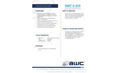 AWC - Model C-225 - Iron Removing Membrane and Softener Resin Cleaning Compound - Brochure