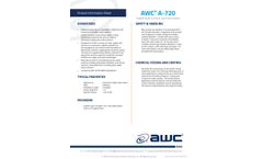 AWC A-720 Potable Water Corrosion and Scale Inhibitor - Brochure