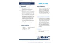  AWC A-755 Water Distribution System Corrosion Inhibitor - Brochure