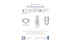 Tennant - Probiotic Formula Capsule - User Guide