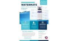 WaterMate 25 Liter Atmospheric Harvesting System - Data Sheet