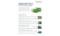 Jenbacher Type 3 - Data Sheet