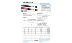 Single Core Solar Cable 4 sqmm - Brochure