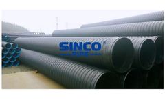 Sinco - HDPE Metal Belt Reinforced Corrugated Pipe