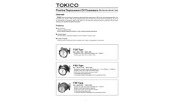 TOKICO Positive Displacement Oil Flowmeter Brochure