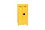 EAGLE - Model 1962LEGS - Tower Safety Cabinet, 60 Gal. Yellow, Two Door, Manual Close