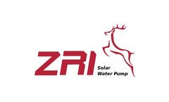 ZRI - Model Z4SS17-70-48-500 - 4 inch Solar Powered Helical Rotor Submersible Pump with MPPT Controller)