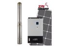 ZRI - High Efficient Solar Pump Inverter with Submersible Pump