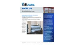 ASI - Model 109 - High Performance Roll-Up Doors for Industrial Applications - Brochure